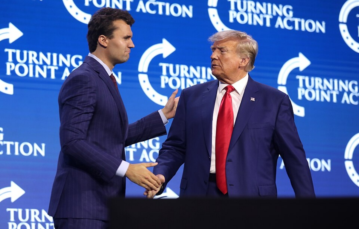 Charlie Kirk e Donald Trump